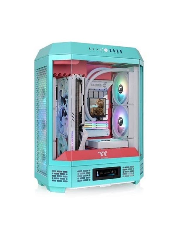 Thermaltake The Tower 600 - Gehuse - Desktop - Blau
