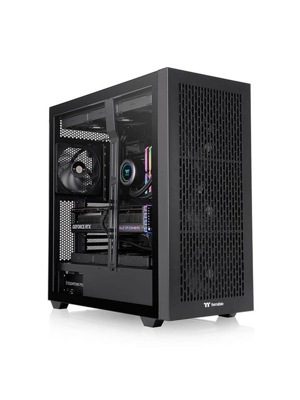 Thermaltake Tt AX500 Black (ATX, E-ATX, mATX, Mini-ITX, SSI CEB, SSI EEB), PC Gehäuse, Schwarz - Bild 4