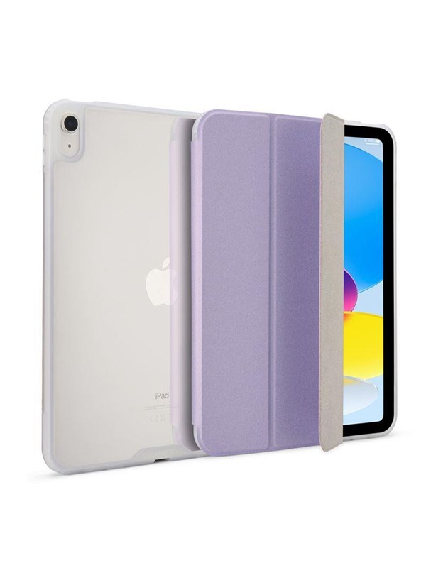Pipetto Origami No7 Tri-Folio Case - metallic purple - iPad A16  iPad 2022