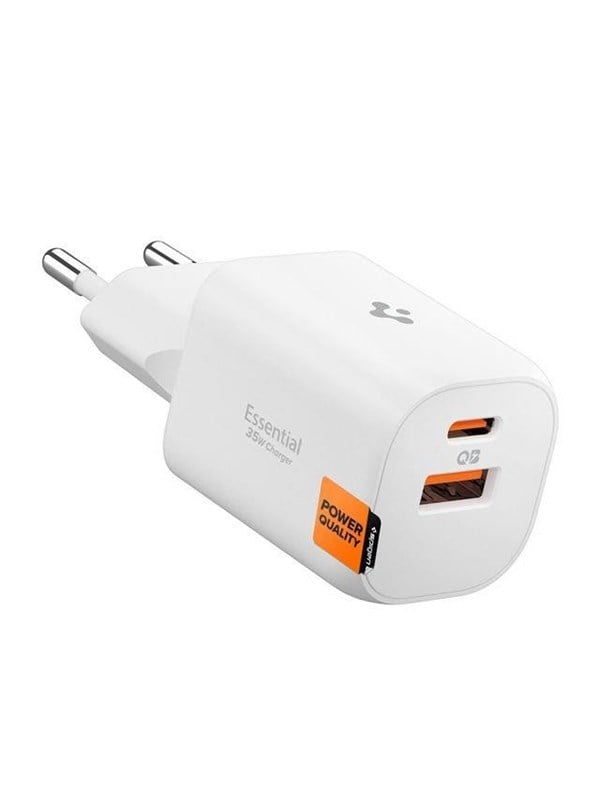 Spigen Essential 35W Wall Charger EE352EU - white