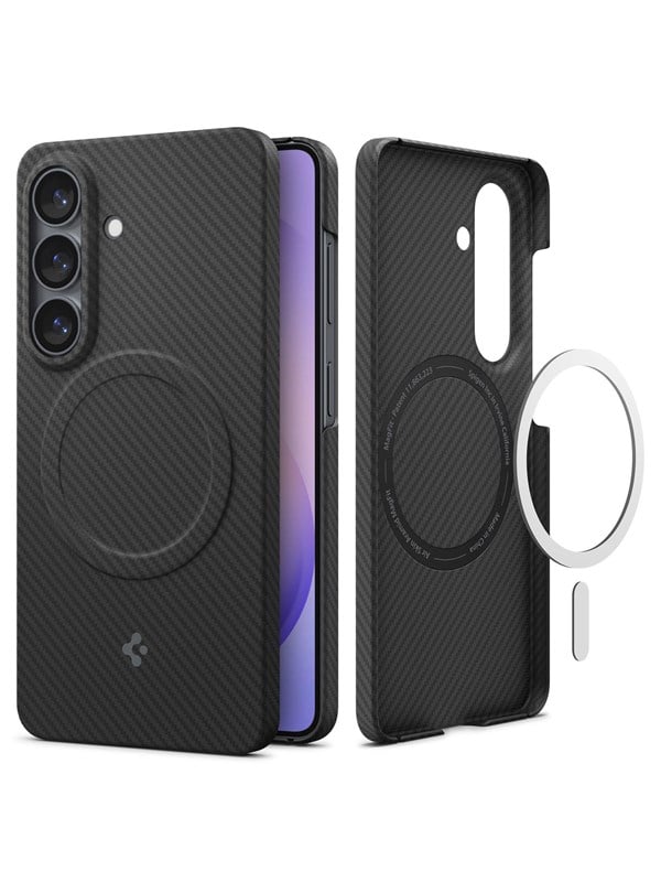 Spigen Air Skin Aramid MagSafe - black - Samsung Galaxy S26
