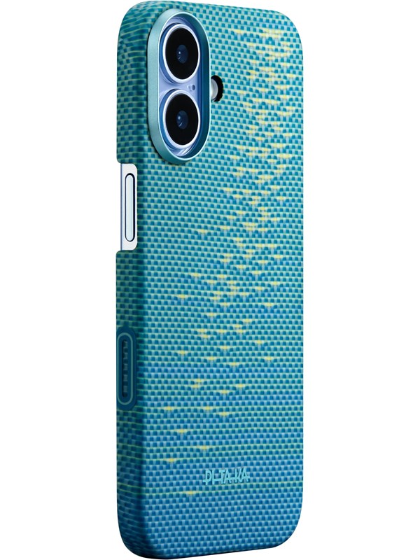 PITAKA Ultra-Slim Case - Lucid Blue - iPhone 17