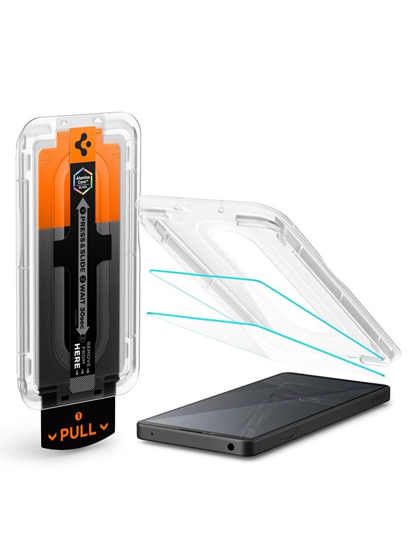 Spigen Glass tR EZ Fit Pro 2 Pack - transparency - Sony Xperia 10 VII
