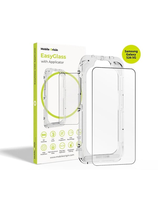 Mobile Origin EasyGlass with Applicator Samsung Galaxy S26 5G