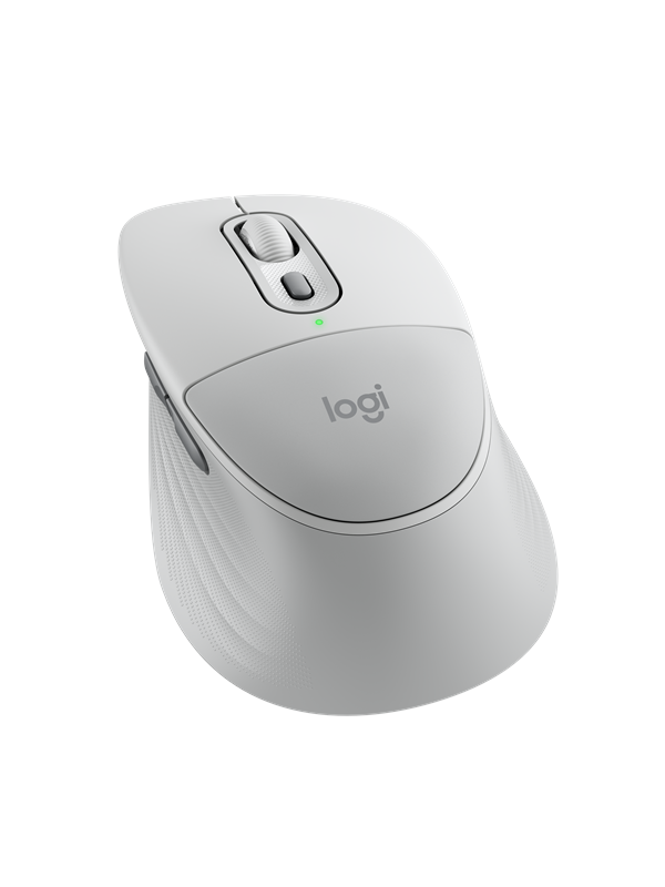Logitech Signature Comfort Plus M850 L - Maus (Weiß)