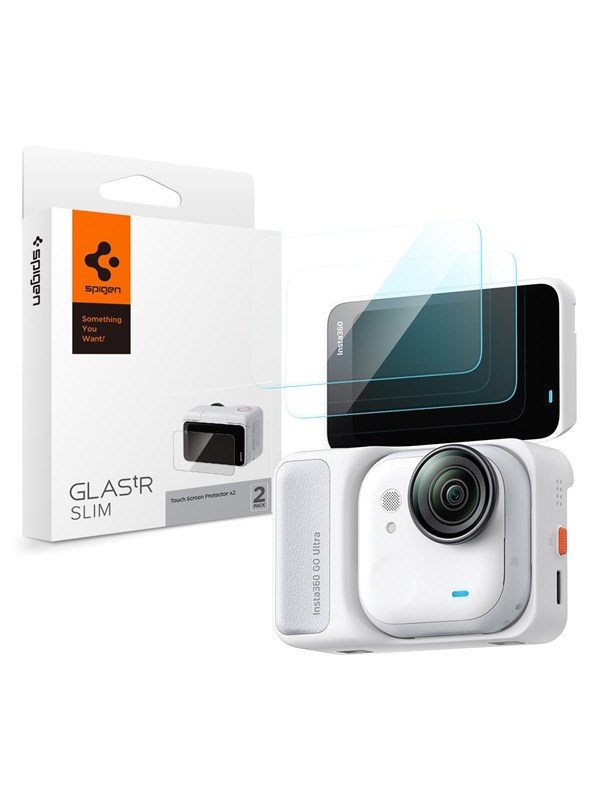 Spigen Glass tR Slim 2 Pack - Insta360 Go Ultra
