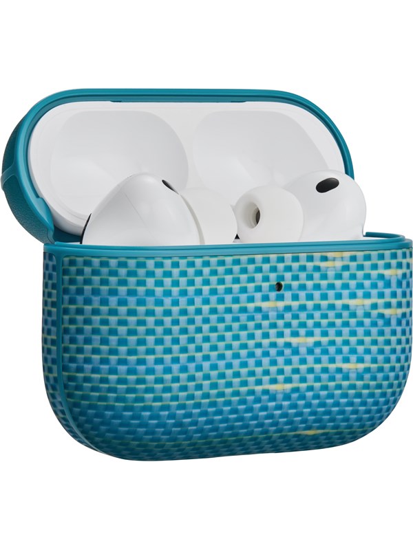 PITAKA Aramid Fiber Magnetic Case - Lucid Blue - AirPods Pro 3
