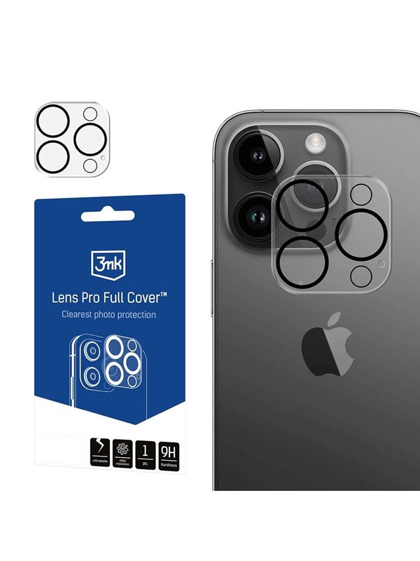 3mk Apple iPhone 12 Pro Max - Lens Pro Full Cover