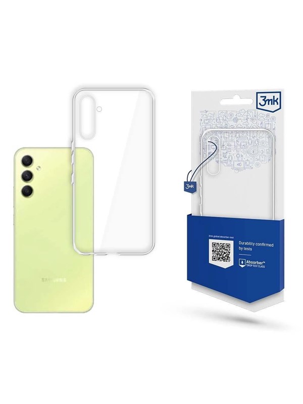 Image of 3mk Clear Case for Samsung Galaxy A34 5G - transparent