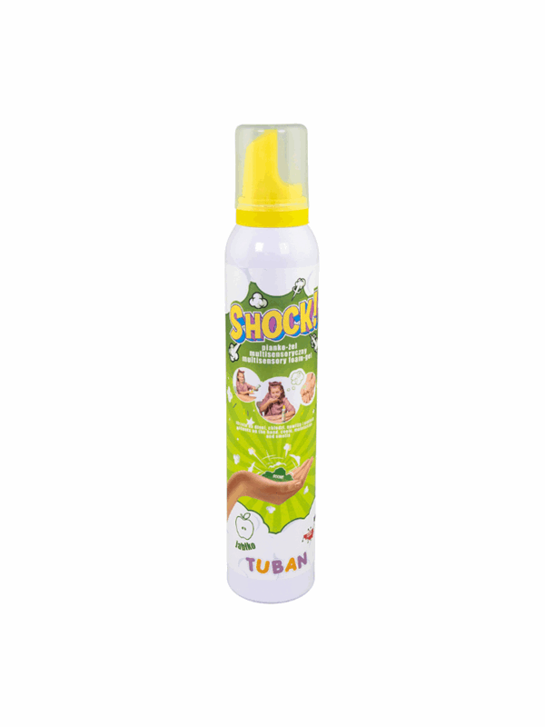 Tuban Shock  Multisensorisches Schaum-Gel  Apfel 200 Ml