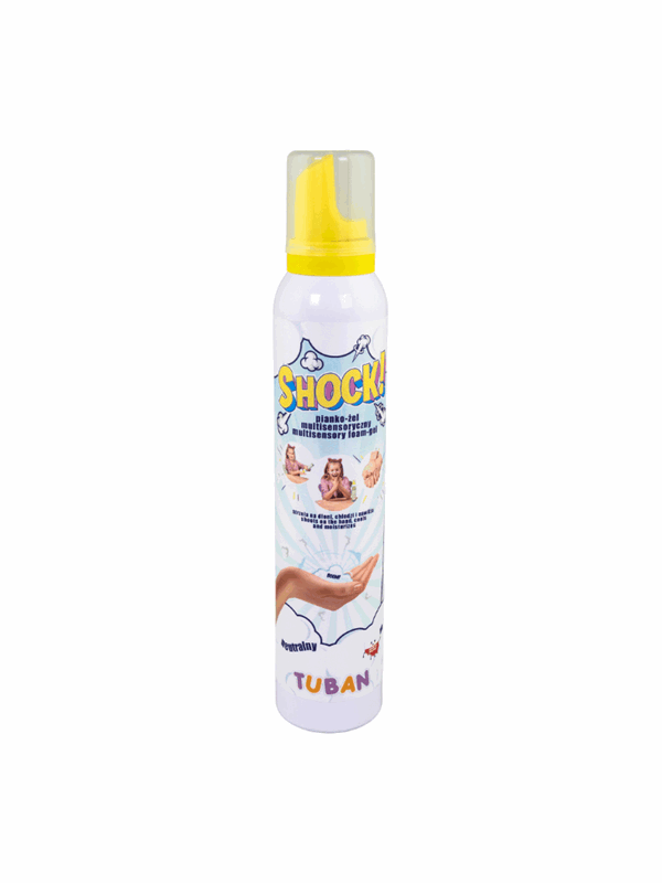 Tuban Shock  Multisensorisches Schaum-Gel  Neutral 200 Ml