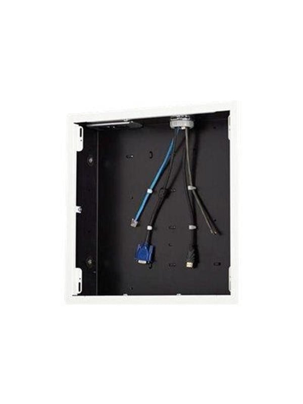 Chief Proximity In-Wall Storage Box with White Flange - White - Max 45 kg - recommended for