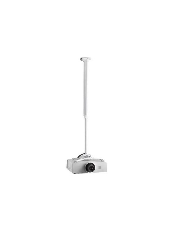 CHIEF Komplettes Projektor Montage Kit KITEC zur schnellen InstallationDas Kit beinhaltet folgende Komponenten RSMEU(W) Projektoraufnahme CPA116(W) Deckenplatte Höhenverstellbare Säule 800-1350 mm (W) (KITEC080135W)