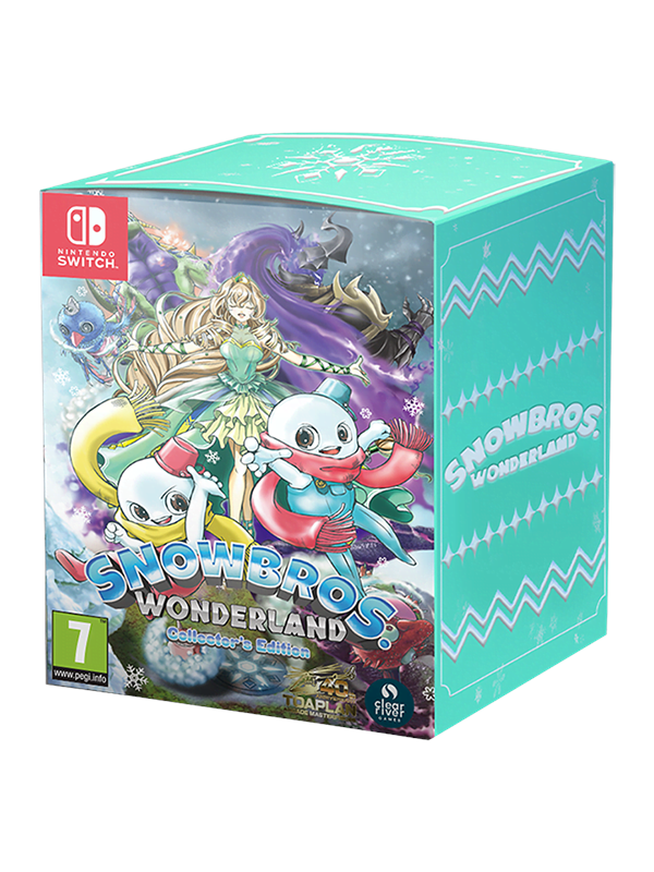 Image of Snow Bros. Wonderland (Collector's Edition) - Nintendo Switch - Platformer - PEGI 7