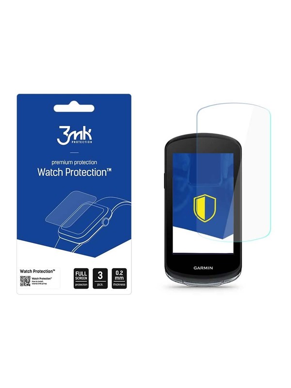 Image of 3mk Watch Protection hybrid glass v. FlexibleGlass Lite on Garmin Edge 1040