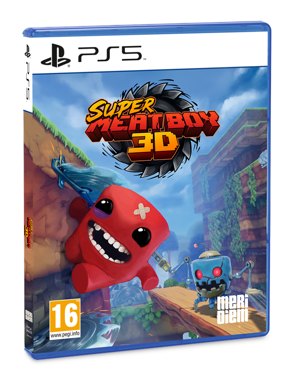 Image of Super Meat Boy 3D - Sony PlayStation 5 - Platformer - PEGI 16