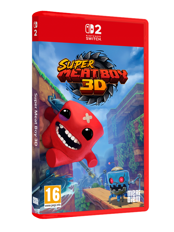 Image of Super Meat Boy 3D - Nintendo Switch 2 - Platformer - PEGI 16