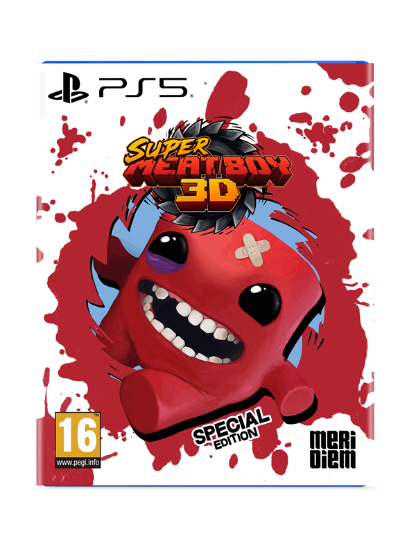 Image of Super Meat Boy 3D (Special Edition) - Sony PlayStation 5 - Platformer - PEGI 16
