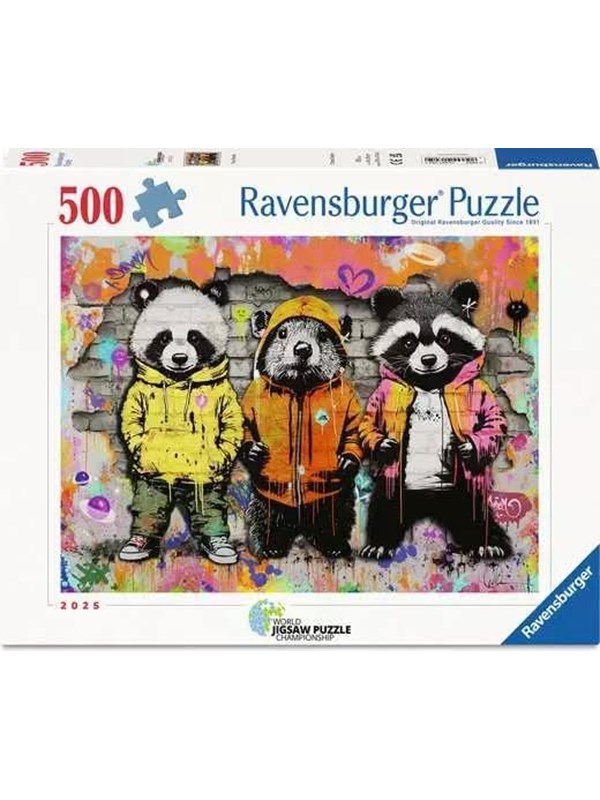 Ravensburger Animal Graffiti 500p - 12+
