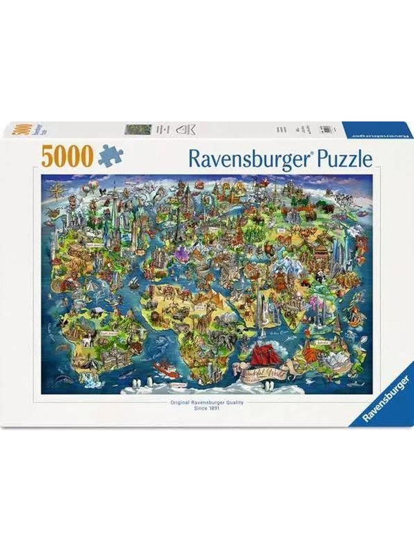 Ravensburger World Map 5000p - 14