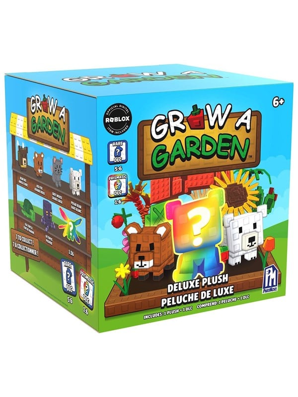 Peluche Geheimnis + einzigartiger Code World Trade and Technologies Grow A Garden