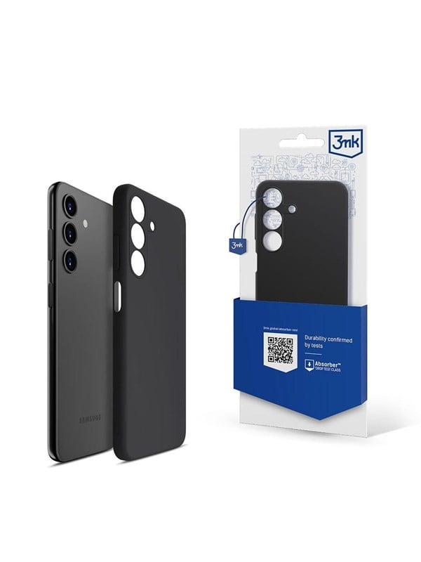 3mk Silicone Case for Samsung Galaxy A24 4G - black
