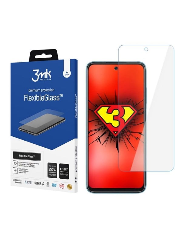 Hybridglas 3MK Xiaomi Redmi 10 2022 FlexibeGlass™