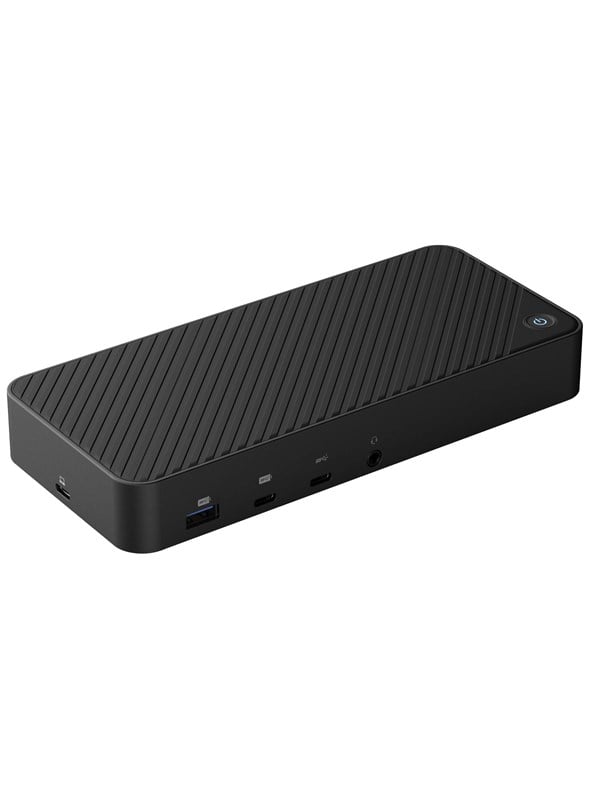 Deltaco DisplayLink docking station triple display 4K