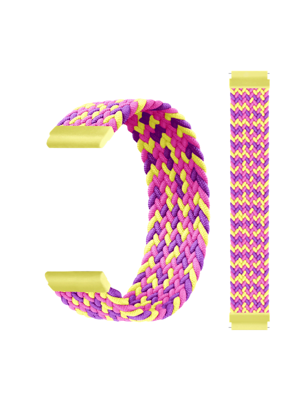 Xplora X6Play Elastic Strap - Pink/Purple/Yellow