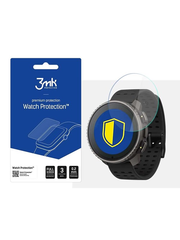 Image of 3mk Watch Protection v. FlexibleGlass hybrid glass on Suunto Vertical Titanium Solar