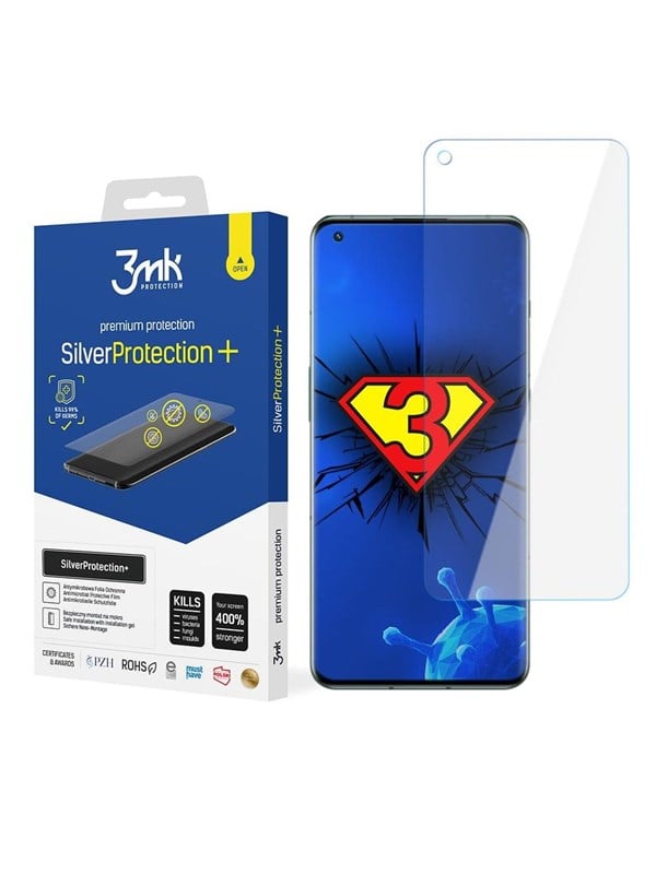 Antimikrobieller Schutzfilm 3MK OnePlus 10 Pro 5G SilverProtection+