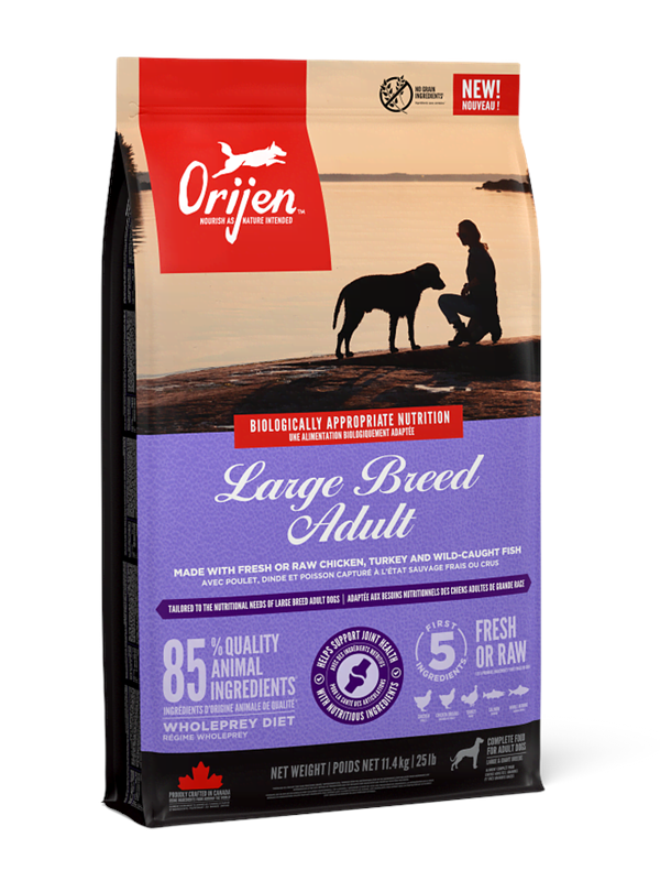 ORIJEN Large Breed Adult Recipe Dry Dog Food 114kg