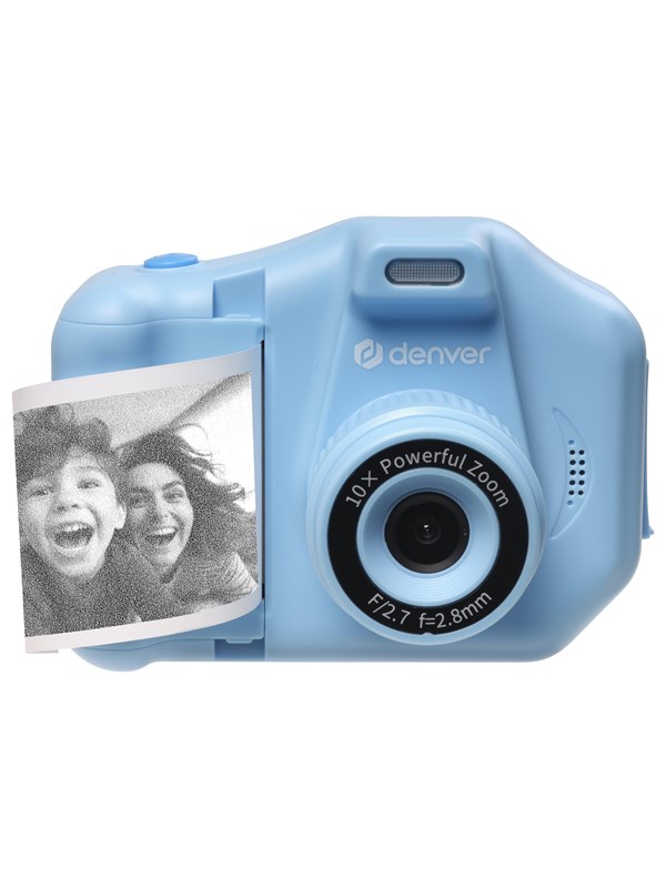 DENVER KPC-1370NSBU Kids Camera - Thermal Print - Blue
