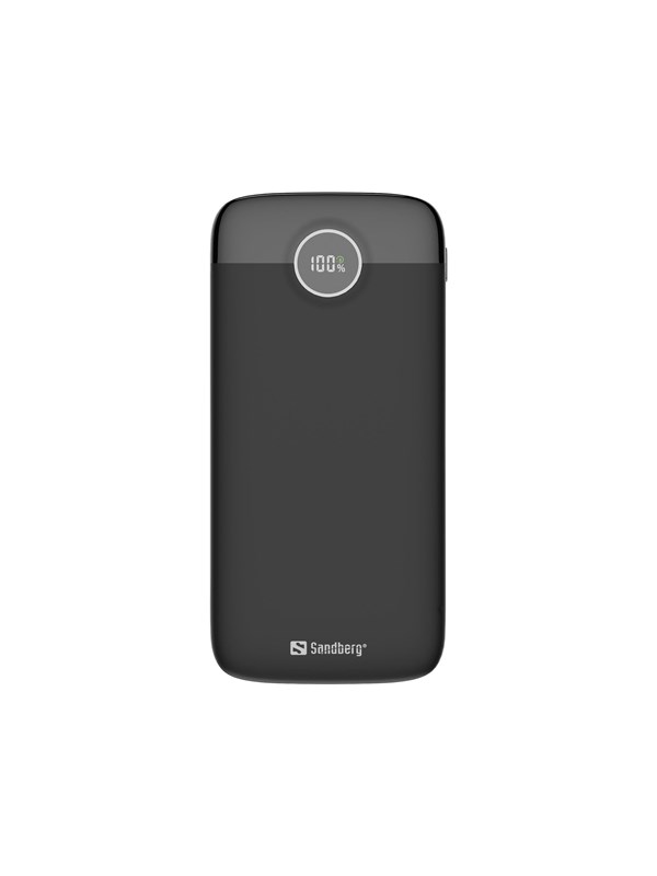 Sandberg SemiSolidState Powerbank 20000 Powerbank (Akku) - schwarz - 20000 Ah