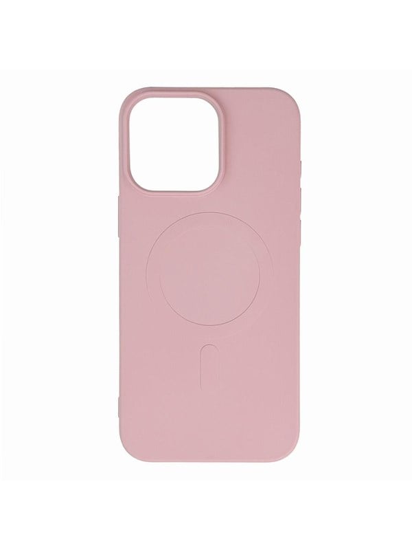 Hurtel Liquid Silicone Case MagSafe for iPhone 16 Pro - Light Pink