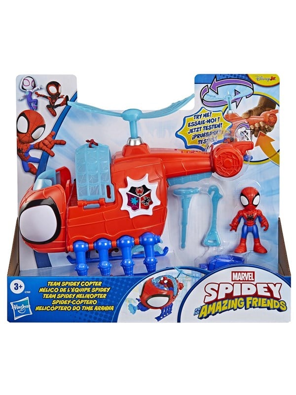 Marvel Spidey And His Amazing Friends 3 Team Spidey Copter