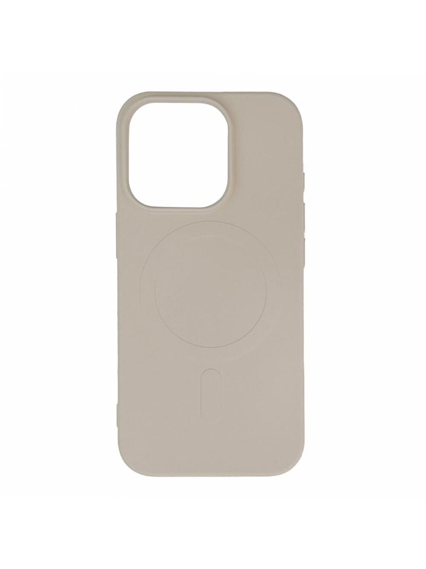 Hurtel Liquid Silicone Case MagSafe for iPhone 16 Pro Max - Beige