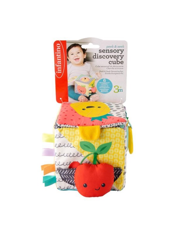 Infantino Sensory Box with Mirror & Figures - 0+ Months