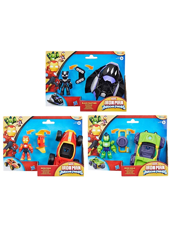 Marvel Iron Man and his Awesome Friends Vehicle Bundle