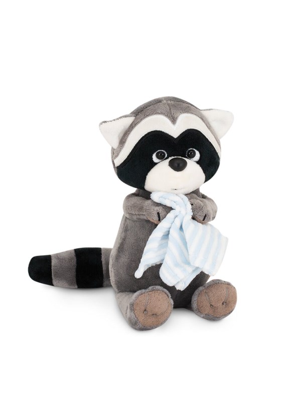 Orange Toys Soft toy Denny the Raccoon with towel 18cm