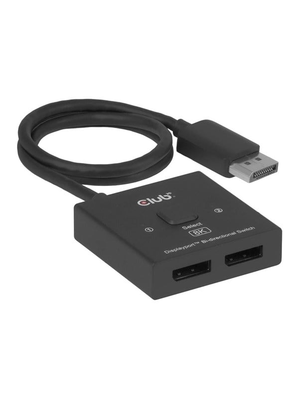 Club 3D - videoaudio switch - 2 ports