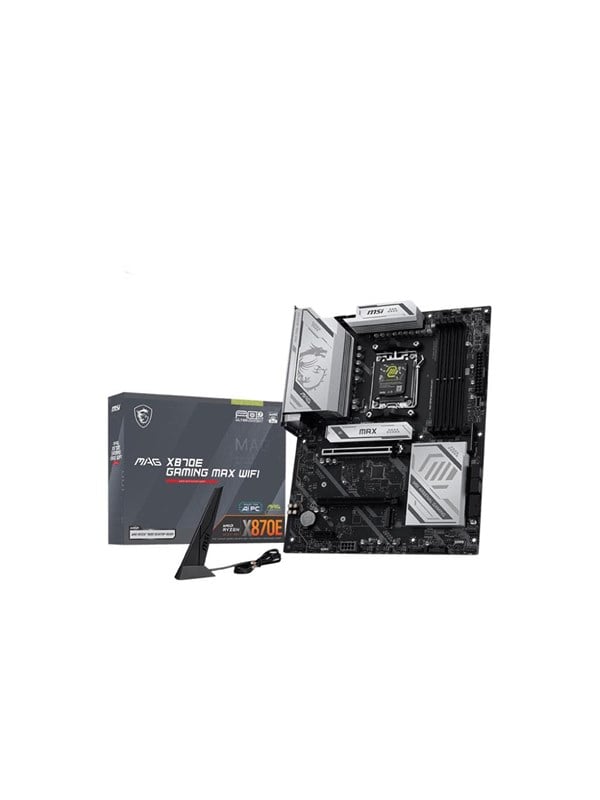 MSI MAG X870E GAMING MAX WIFI Mainboard - AMD X870E - AMD AM5 - DDR5 RAM - ATX