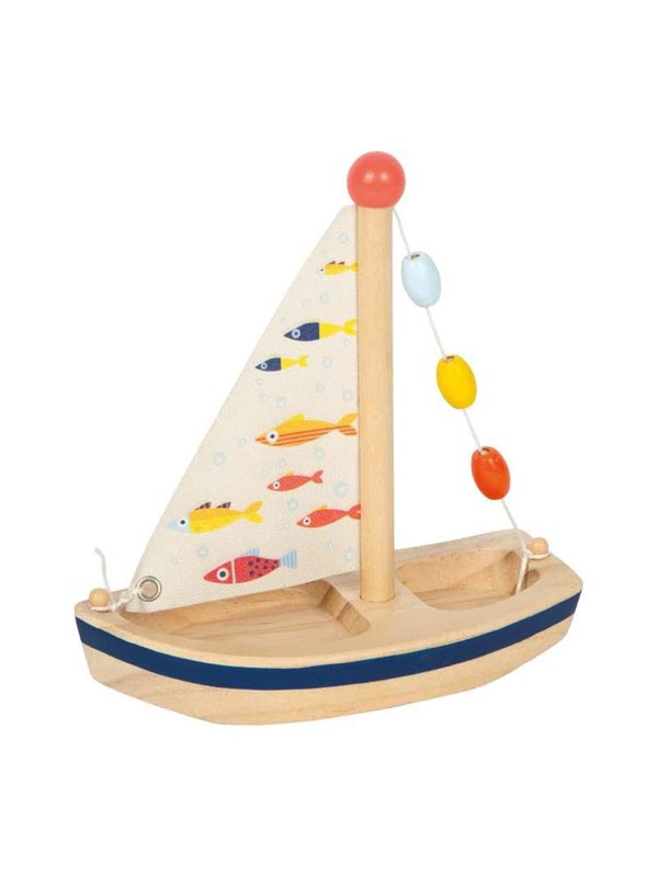 Small Foot - Wooden Sailing Boat Pacific Ocean