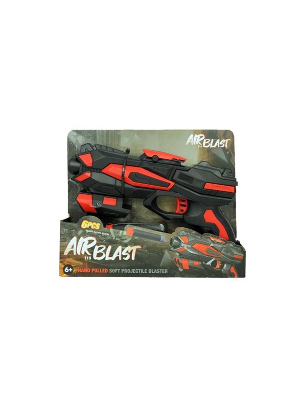 Pirox Airblast Soft Bullet Pistol 19 cm - 6 Years
