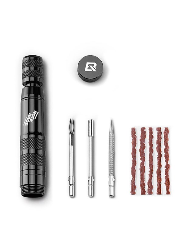 Rockbros Tubeless Tire Repair Kit - Black