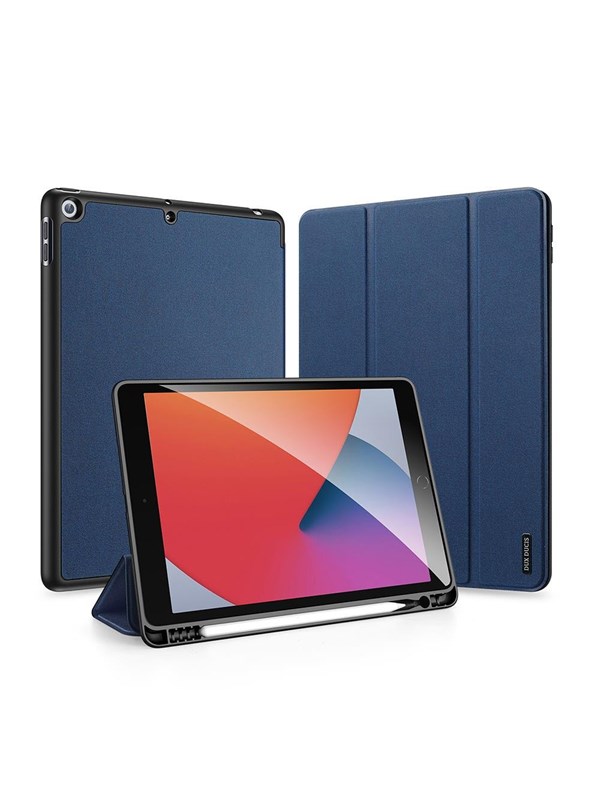 Dux Ducis Domo Flip & Smart Sleep Case for iPad 7 / 8 / 9 10.2'' - Blue
