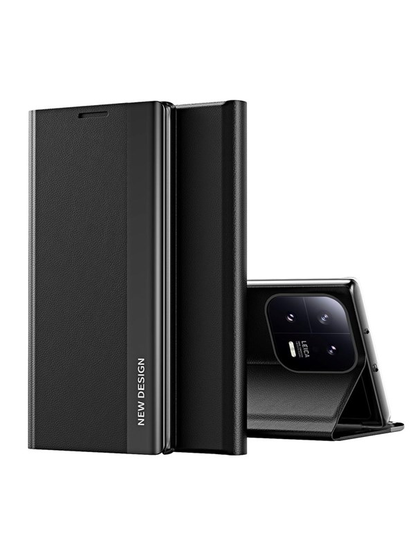 Hurtel Sleep Case Pro Case for Xiaomi 13 Lite with Flip Stand Black