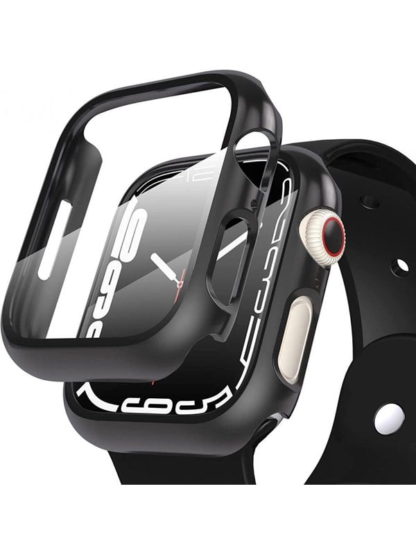Tech-Protect Defense360 Case for Apple Watch 7 / 8 / 9 (45 mm) - Black