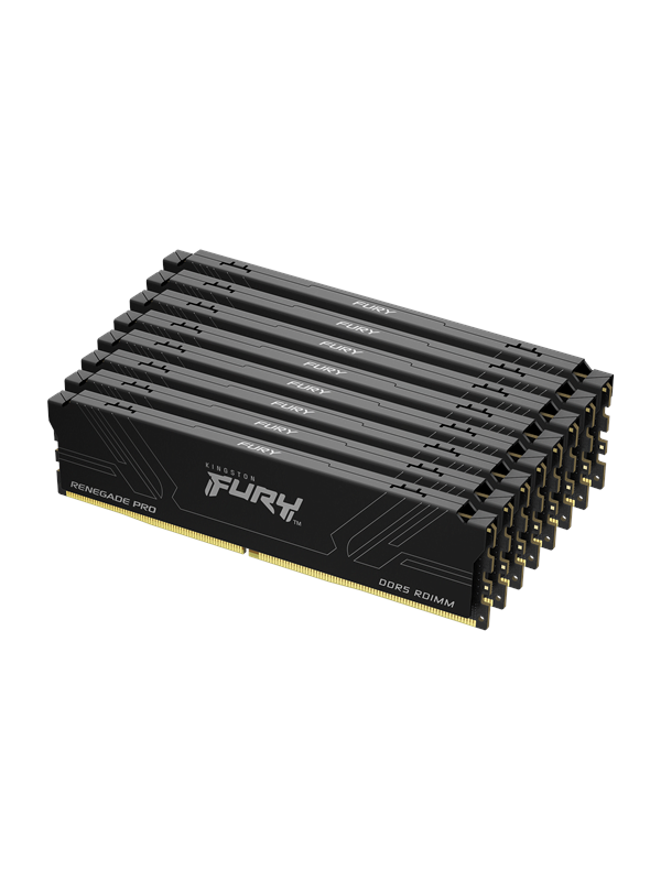Kingston FURY Renegade Pro DDR5-7200 - 256GB - CL38 - Octa Channel (8 pcs) - AMD EXPO & Intel EXPO - Schwarz