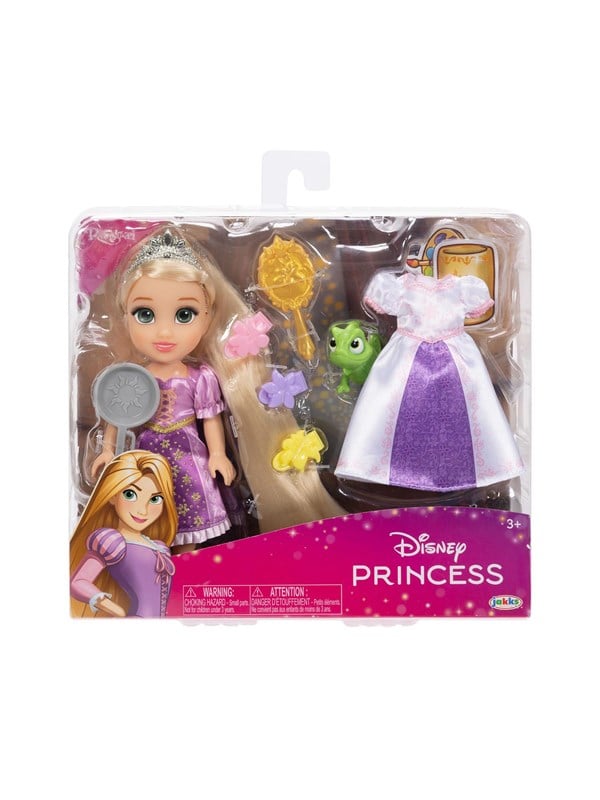 Disney Princess 6 Petite Doll W Extra Fashion Rapunzel 6in